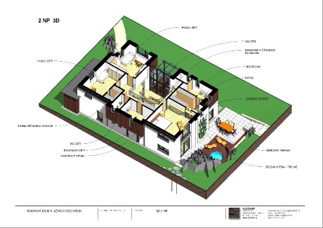 V2architekti - Projekty/realizace - RD Jižní Čechy 2014 - RD JIŽNÍ ...